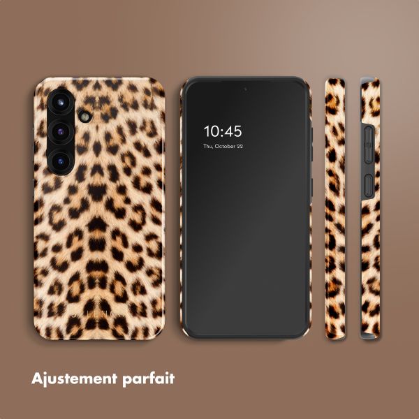 Selencia Coque arrière Vivid Samsung Galaxy S25 - Wild Leo