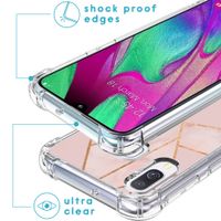 imoshion Coque Design avec cordon Samsung Galaxy A40 - Pink Graphic