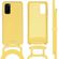 imoshion Coque de couleur avec cordon amovible Samsung Galaxy S20 - Jaune