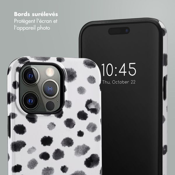 Selencia Coque arrière Vivid Tough iPhone 14 Pro Max  - Trendy Leopard