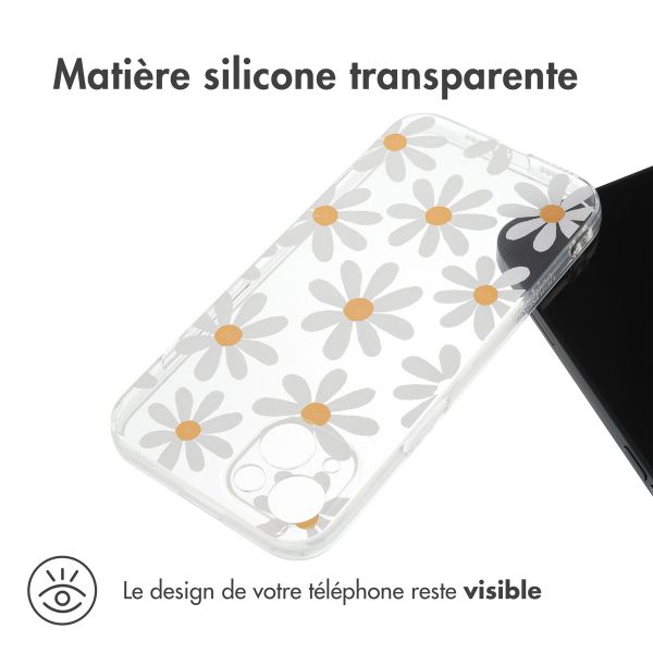 imoshion Coque Design iPhone 13 - Daisy flower