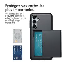 imoshion Coque arrière avec porte-cartes Samsung Galaxy A16 - Noir