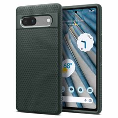 Spigen Coque Liquid Air Google Pixel 7a - Abyss Green