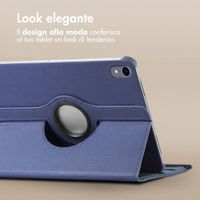 imoshion Coque tablette rotatif à 360° Apple iPad Mini 7 (2024) / iPad Mini 6 (2021) - Bleu foncé