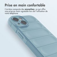 imoshion Coque arrière EasyGrip iPhone 14 - Bleu clair