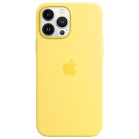 Apple Coque en silicone MagSafe Apple iPhone 13 Pro Max - Lemon Zest