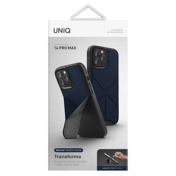 Uniq Coque Transforma avec MagSafe iPhone 14 Pro Max - Blue