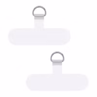 imoshion Pad pour cordon de téléphone - Pack de 2 - Argent