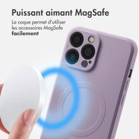 imoshion Coque Couleur avec MagSafe iPhone 13 Pro Max - Violet