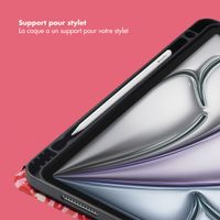 Selencia Coque tablette Vivid Apple iPad Air 11 pouces (2025) M3 / (2024) M2 / Air 5 (2022) / Air 4 (2020) - Wild Spots Lipstick