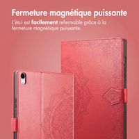imoshion Coque tablette Apple iPad 11 (2025) 11 pouces A16 / iPad 10 (2022) 10.9 pouces - Rouge