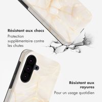 Selencia Coque arrière Vivid Samsung Galaxy A37 (5G) - Golden Beige Marble