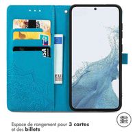 imoshion Etui de télephone Mandala Samsung Galaxy S23 - Turquoise