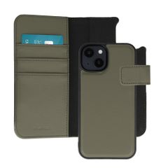 imoshion Étui portefeuille luxe 2-en-1 amovible Apple iPhone 14 - Vert
