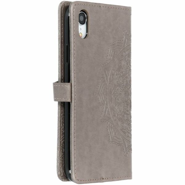 Etui de téléphone portefeuille Mandala iPhone Xr