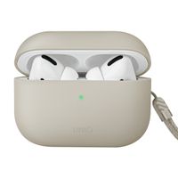 Uniq Coque silicone Lino Hybrid Apple AirPods Pro 2 - Beige Ivory