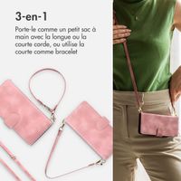 imoshion Etui de télephone portefeuille avec cordon Apple iPhone 16 - Roze