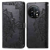 imoshion Etui de téléphone portefeuille Mandala OnePlus 11 - Noir