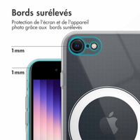 imoshion Coque arrière avec MagSafe Apple iPhone SE (2022 / 2020) / 8 / 7 - Transparent