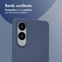 imoshion Coque Couleur Samsung Galaxy S25 Edge - Bleu foncé