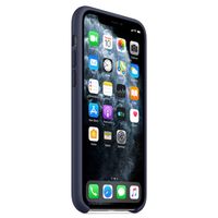 Apple Coque en silicone Apple iPhone 11 Pro - Midnight Blue