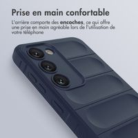 imoshion Coque arrière EasyGrip Samsung Galaxy S23 - Bleu foncé