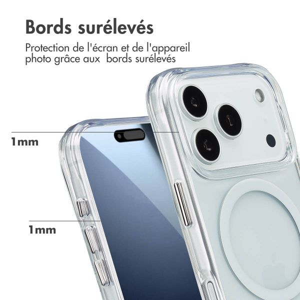 imoshion Coque Rugged Air MagSafe Apple iPhone 17 Pro - Transparent