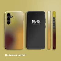 Selencia Coque arrière Vivid Samsung Galaxy S24 FE - Gradient Olive Dust