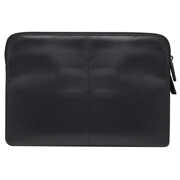 dbramante1928 Skagen Pro+ Sleeve - Pochette ordinateur 14 pouces - Cuir véritable - MacBook Pro 14 pouces - Black