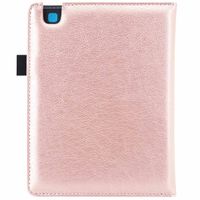 imoshion Etui portefeuille Luxe unie pour liseuse Kobo Aura H2O Edition 2 - Rose