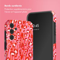 Selencia Coque arrière Vivid Tough Samsung Galaxy A15 - Wild Spots Lipstick