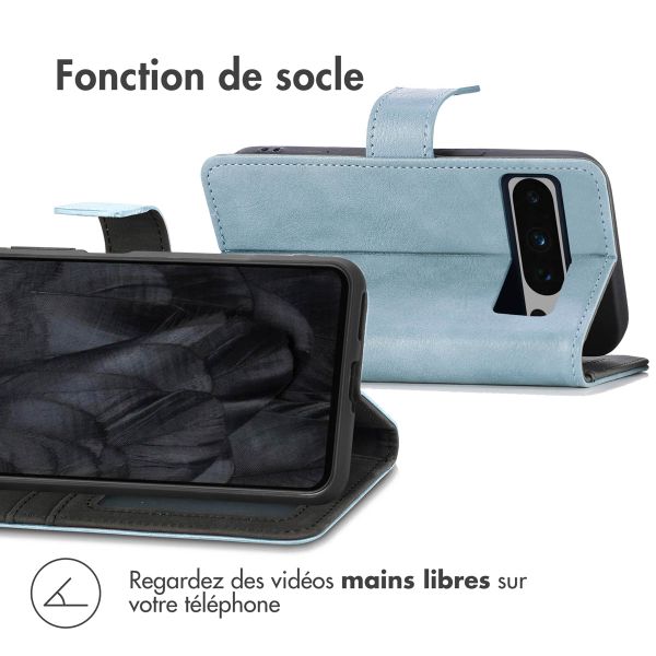 imoshion Étui de télephone portefeuille Google Pixel 8 Pro - Bleu clair