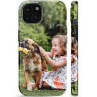 Concevez votre propre coque Tough avec MagSafe Apple iPhone 15 - Blanc