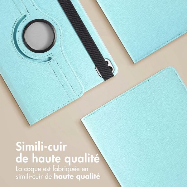 imoshion Coque tablette rotatif à 360° Apple iPad Pro 13 (2025) M5 / (2024) M4 - Bleu clair