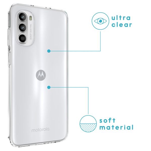 imoshion Softcase Back Cover Motorola Moto G52 / G82 - Transparent