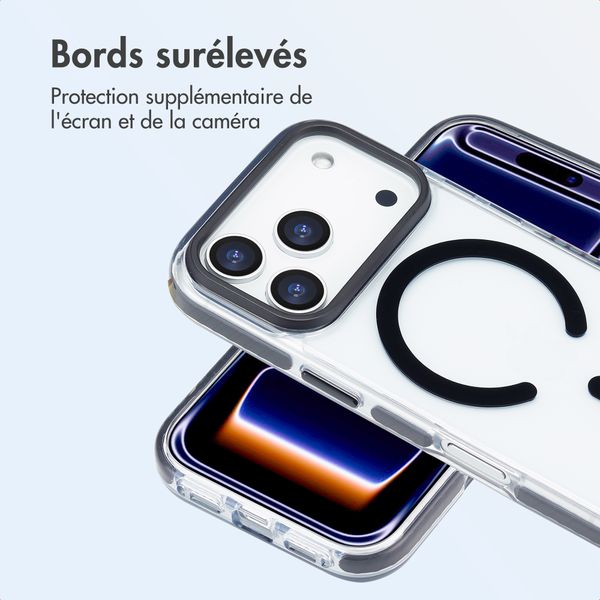 imoshion Coque Combat MagSafe Apple iPhone 17 Pro - Noir