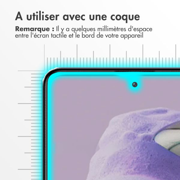 Accezz Protection d'écran en verre trempé Xiaomi Redmi Note 12 Pro Plus