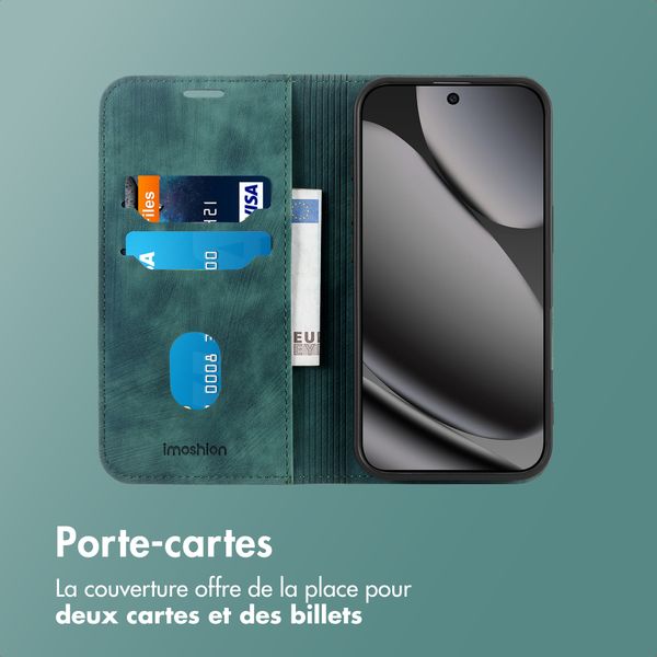imoshion Étui de téléphone portefeuille Slim Google Pixel 10 Pro XL - Vert