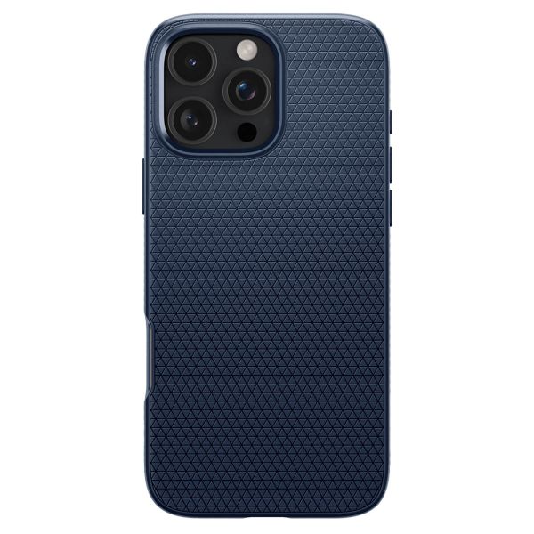 Spigen Coque Liquid Air™ iPhone 16 Pro - Navy Blue