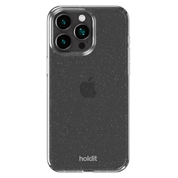 Holdit Coque Pailletée Apple iPhone 15 Pro - Blanc
