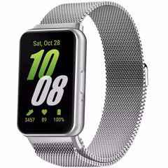 imoshion Bracelet magnétique milanais Samsung Galaxy Fit 3 - Argenté