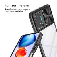 imoshion Coque arrière Camslider Xiaomi Redmi Note 11 Pro - Noir