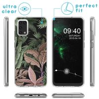 imoshion Coque Design Samsung Galaxy A02s - Jungle - Vert / Rose