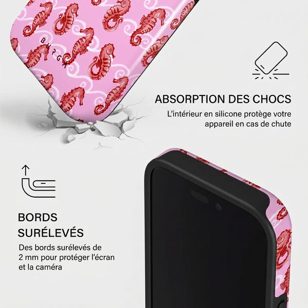 Burga Coque Tough MagSafe Apple iPhone 17 - Coral Reef