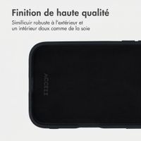 Accezz Coque arrière Edge avec MagSafe Apple iPhone 17 Pro - Noir