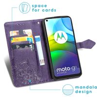 imoshion Etui de télephone Mandala Motorola Moto G9 Power - Violet