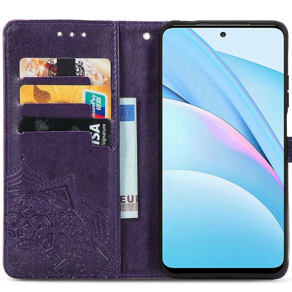 imoshion Etui de téléphone portefeuille Mandala Xiaomi Mi 10T Lite - Violet