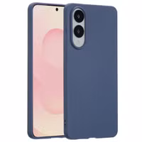 imoshion Coque Couleur Samsung Galaxy S25 Edge - Bleu foncé