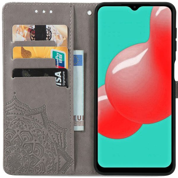 imoshion Etui de téléphone portefeuille Samsung Galaxy A32 (5G) -Gris