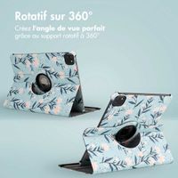 imoshion Coque tablette Design rotatif à 360° iPad Pro 11 (2018/2020/2021/2022) - Flowers